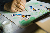 かこさとしさん（『Lib.』パルシステム）